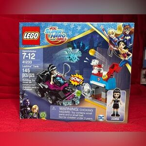 LEGO DC Super Hero Girls: Lashina Tank (41233) NEW SEALED BOX Krypto Kids 145 pc